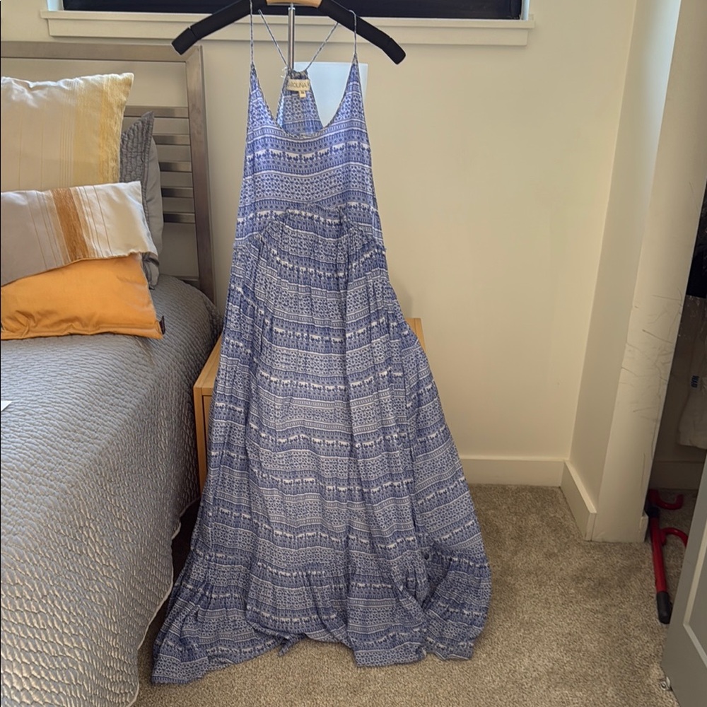 Blue Maxi Dress